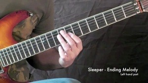 Online Guitar Lessons - Fusion Song - Sleeper - Ending Mel...